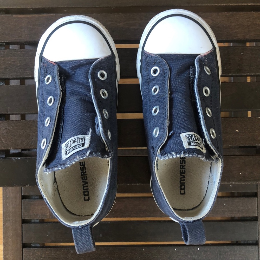 Toddler Converse Velcro Slip-ons